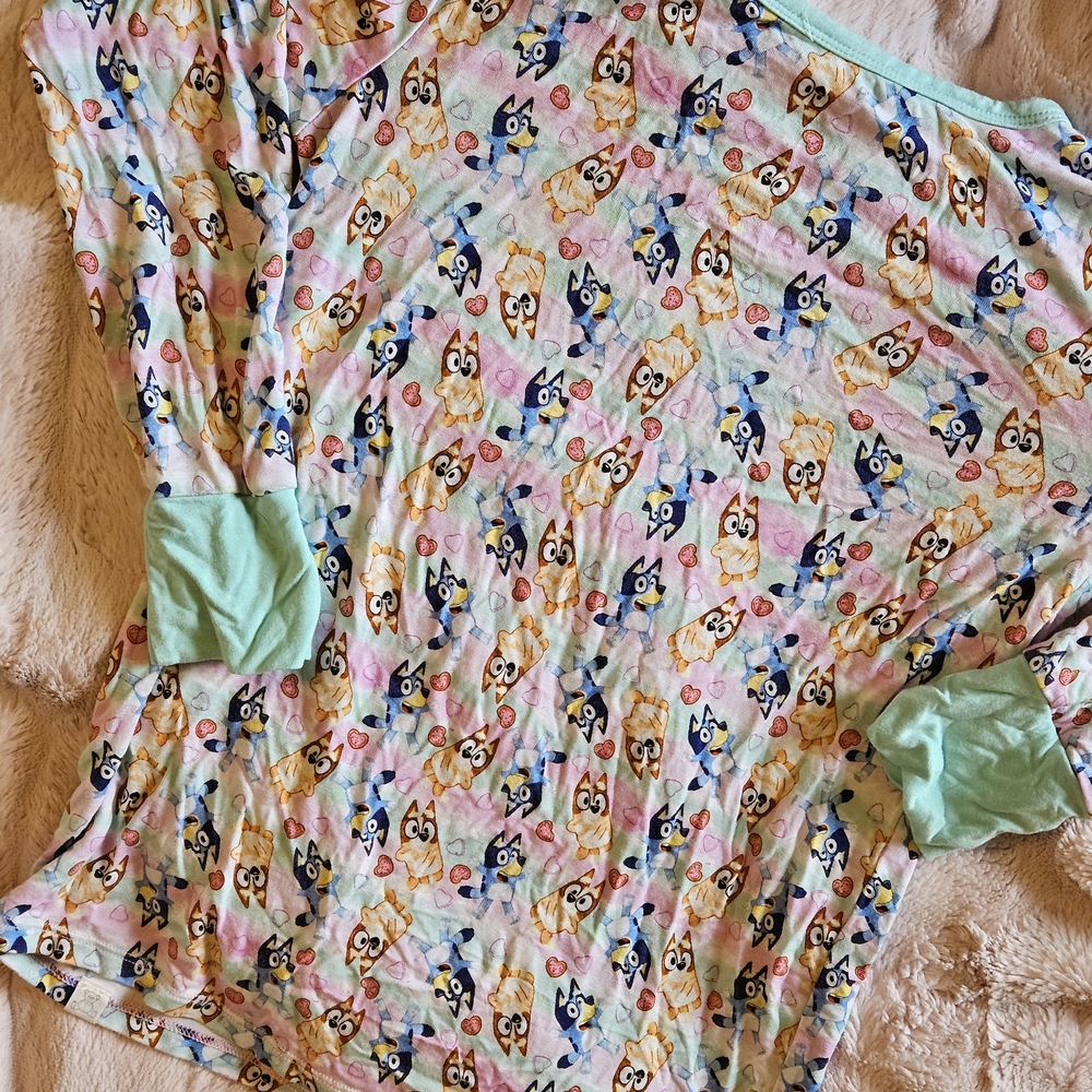 Little Snuggles By Charlies Project Bluey And Bingo Pajamas - Picture 6 of 6